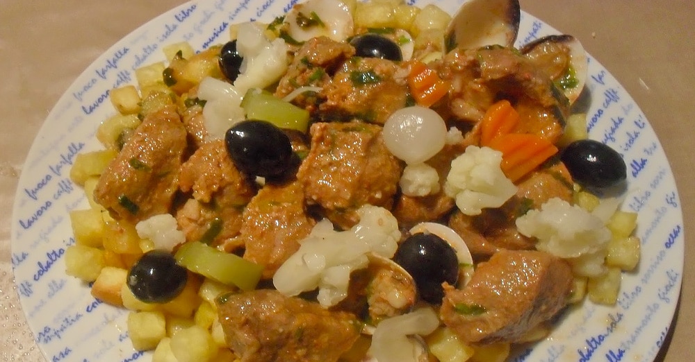 Receita de Carne de Porco á